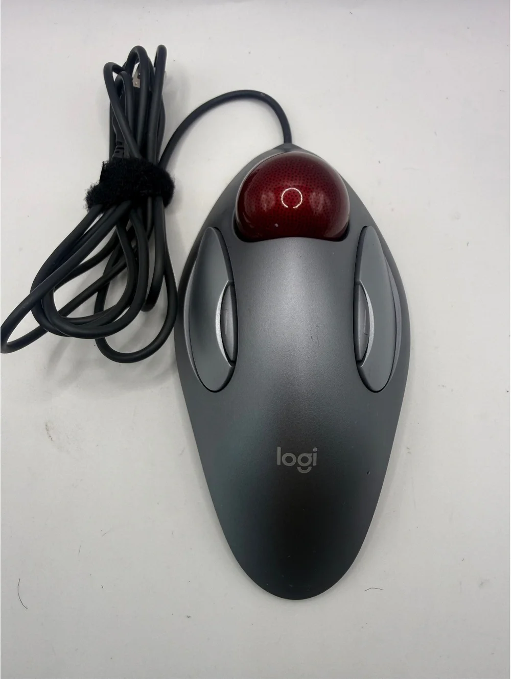 Logitech Trackball Mouse Wired USB Optical Trackball T-BC21